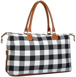 Women Duffle Bag Travel Luggage Bags Weekend Overnight Bag Tote Bags Shoulder Handle Bags Portable Diaper White Bag