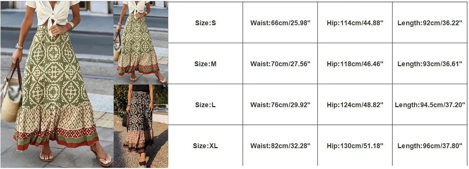 Womens High Waist Pleated Skirt Elegant Elastic Waistband Midi Swing Skirts Cover up Pleated Cheer Skirt for