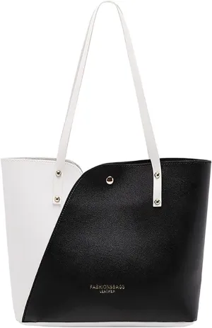 Womens Tote Bag Fashion Handbags Ladies Purse Shoulder Bags Tote Leather Bag Tote Bag with Pockets