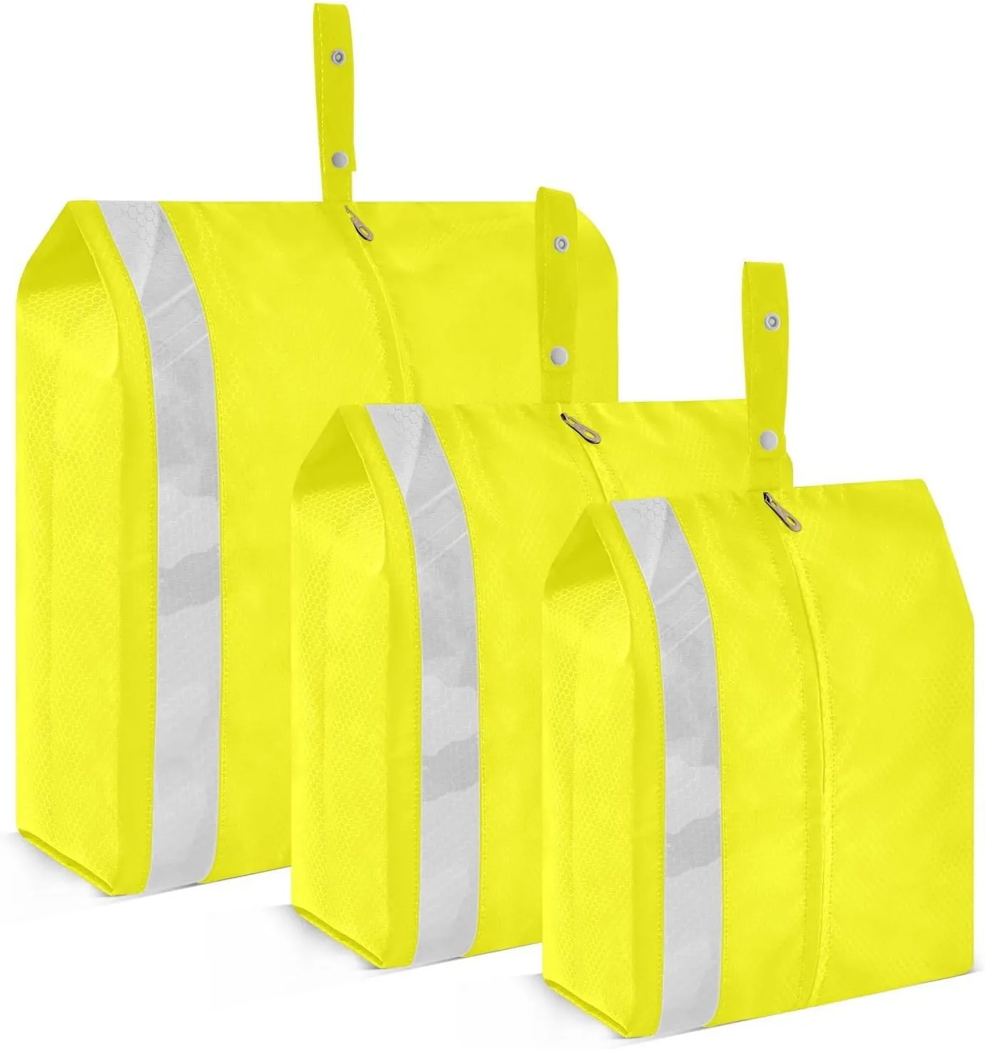 Yellow 3 Set Travel Packing Cubes For Suitcases Collapsible Compression Travel Bags Bags For Travel Storage Cabinet For Small Spaces
